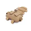 Bateria para Capacete Tático Bolsa de Cosméticos Treinamento ao Ar Livre Acessório para Capacete Mk2 Bolsa Multifuncional para Cosméticos de Capacete