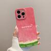Funda de Teléfono con Temática de Sandía para iPhone 13, Apple 15 Pro Max, 14, Creativa, Fresca, 12, Estilo Película de Gama Alta, 11
