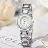Reloj para Mujer Correa de Cerámica Moda Personalidad Tendencia Comercio Exterior Explosiones Pulsera Reloj de Pulsera de Cuarzo Sentido Avanzado Estilo Lujo Ligero