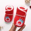 Procesamiento y Personalización de Zapatos de Algodón para Bebé con Terciopelo en Invierno para Heattech antes de que los Niños Pequeños y No se Caigan Zapatos para Niños Pequeños de Suela Suave para Bebé
