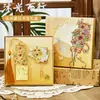 Suerte Carpa Marcapáginas Caja de Regalo Estilo Chino Clásico Exquisito Marcapáginas Hueco de Metal Regalo Día del Maestro Regalo Cultural y Creativo