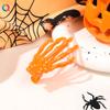 Qiyue Amazon Más Vendido Horquilla de Halloween Horror Garra de Fantasma Mano de Calavera Horquilla Lateral para el Cabello Accesorios para el Cabello Venta al por Mayor