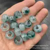 Cuentas de Ábaco Flor Flotante Verde Bashan Cuentas Hecho a Mano Pulsera DIY Colgante Accesorios Semi-Terminados Venta al por Mayor en Stock