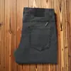 Pantalones Casuales para Hombre BURUEULLR de Verano, Ultra-finos, Caída Suave, Absorbentes de Humedad, de Cinco Bolsillos, Pierna Recta