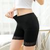 Pantalones Cortos de Seguridad de Modal para Verano con Bolsillos, Anti-Exposición, Tallas Grandes, Cintura Alta, Largo Tres Cuartos, Se Pueden Usar por Fuera