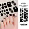 Película para Esmalte Zhengxiang Céu Estrelado Brilhante Adesivo para Unha do Pé Celebriade da Internet Bronzeamento Lua Estelar Gradiente Adesivo Impermeável para Unha do Pé
