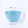 Tazón de paja de trigo de 17 cm tazón creativo para comer en casa tazón para sopa tazón para ramen a prueba de caídas dormitorio de estudiantes tazón para fideos instantáneos mayoreo