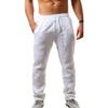Novo desejo da Amazon AliExpress Europeu e americano verão masculino hip hop respirável algodão linho solto calças esportivas casuais