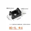 Asiento de fijación tipo grapa de nailon de plástico Ourun para cable de 3/8, juego de tornillos HC-2SSL, preferido para transfronterizos