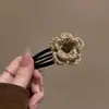 Pinza para el Cabello Tejida para Mujer, Pinza Lateral de Flor de Hilo, Pinza Bb, Pinza para Fleco Lateral, Pasador de Nuevo Estilo, Accesorio para el Cabello para Cabello Corto