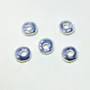 Lujo Ligero Forma de Rosquilla Ola Irregular Espaciadores Perlas Huecas Barrocas Kit de Materiales DIY Accesorios para Joyería