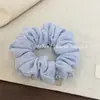 Elástico de cabelo grande para cólon, de malha macia, glutinoso, hipoalergênico e elástico para mulheres, estilo coreano, suave, não danifica o cabelo, para rabos de cavalo e coques