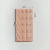 Extensor de Sujetador de Tres Filas y Cinco Ganchos con Ganchos de Acero Inoxidable, Tamaño Grande para Espalda de Sujetador