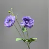 Flores Artificiales de Peonía de Cristal de Doble Flor Transfronterizas para Decoración de Escena de Boda, Arreglos Florales de Seda, Paquete Mixto a Granel