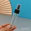 Frasco Pulverizador Personalizado de 20ml 30ml com Ombro Plano Frasco Pulverizador Transparente Pet Frasco Dispensador de Agente de Limpeza Frasco de Plástico para Perfume