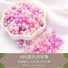 Perlas de ABS de 3-8 mm con alto brillo, dispersas, hechas a mano, para hacer tú mismo, para hacer pulseras, collares y pendientes, accesorios.