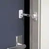 Fijador de Espacio en Puerta Medio Abierto A prueba de Viento Cierre de Puerta Entrada y Salida Libre para Gatos Mascotas Puerta de Habitación Ventilación Limitador de Apertura Hebilla de Puerta Anti-Apertura