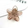 Novedad Pinza de Flor de Huevo Pinza de Pelo de Flor de Colores Retro Europea y Americana Pinza Lateral para Cabello de Mujer Pinza de Tiburón para Media Cabeza