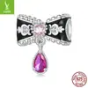 Yinziyun Original Halloween Estilo Oscuro DIY Accesorios de Cuentas Personalizados Calavera Rosa Cuentas de Plata S925