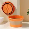 Lavabo Redondo Plegable, Tina Portátil Plegable para Lavandería, 8015