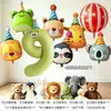 Set de Globos de Números de Dibujos Animados, Sombrero, Animal, Globo de Papel de Aluminio 3D 4D, Globo de Decoración para Fiesta