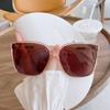 2023 nuevas gafas de sol montura grande caja tendencia de moda artefacto sin maquillaje gm Nuevas gafas de sol hombres y mujeres