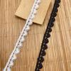 Encaje de Corazón Lolita Bordado Decorativo para Mujer Código de Barras Unilateral Accesorios para Ropa Bordado de Encaje Encaje Soluble en Agua