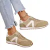 Zapatos de Mujer con Cordones Talla Grande 2026 Primavera y Otoño Nuevos Ligeros Simples Deportivos Casuales Comercio Exterior al por Mayor Zapatos de Entrenamiento Alemanes