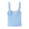 Moda Europea y Americana Transfronteriza Aliexpress Ins Popular Moda Sencilla Versátil Elegante Top de Lazo Multicolor