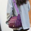 Bolsa de Mãe de Meia-Idade de Tecido Oxford Bolsa Transversal Bolsa de Ombro Feminina de Verão Impermeável Multibolsos Grande Capacidade Bolsa de Mamãe Atacado