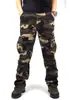 Calças Casuais Masculinas, Calças Camufladas, Calças Retas Largas de Tamanho Grande, Macacão Esportivo Outdoor Verde Militar, Calças Masculinas Modernas