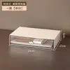 Gabinete de almacenamiento compartimentado tipo cajón, organizador de papelería para niños, organizador acrílico para escritorio de estudiante, estante de almacenamiento en capas