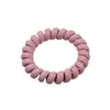 Za head corda de cabelo coreana de alta elasticidade anel de cabelo grande fosco linha de cabelo para telefone couro de borracha couro