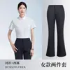 Nuevas camisas para hombre y mujer, antiplanchado, resistentes a las arrugas, camisas profesionales azul claro de manga larga y corta, ropa de trabajo elástica con logo bordado
