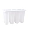 Molde para hacer helados casero de verano, molde para hacer helados de plástico de 4 piezas, molde para hacer helados caseros