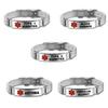 Amazon Transfronterizo Tipo 2 Diabetes Diabetes Pulsera de Advertencia Médica Reloj Pulsera Ajustable Muñequera