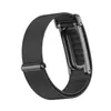 Correa de silicona personalizada para Fitbit Air, cubierta oficial con carcasa metálica de liberación rápida, estructura original, correa de repuesto de silicona