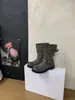 Primeiro Encontro Temporada Botas Martin Femininas Tendência Cool Bonitas Botas Chelsea Polidas Botas Curtas Femininas Fivela de Cinto Estilo Britânico Botas de Cavaleiro