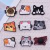 Serie de Gatos Lindos para Mascotas Transfronteriza Flor para Zapato Pegamento Suave de PVC Hebilla Decorativa Desmontable DIY Producto Nuevo Accesorios para Zuecos Listos para Usar