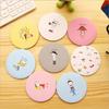 Espejo pequeño coreano con dibujos animados, mini espejo de maquillaje portátil, pequeño espejo redondo, mini espejo de hojalata.