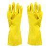 Luvas de lavagem de louça verão fino antiderrapante forro leve luvas domésticas cozinha hotel limpeza luvas de látex amarelo 65g