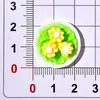 Accesorios Brillantes de Resina con Temática de Comida para Platos de Olla Caliente de Jamón y Maíz, Decoraciones para Fundas de Teléfono DIY de Pegamento de Crema, Parches para Accesorios del Cabello