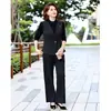 Nueva colección de otoño e invierno para mujeres de mediana edad y mayores: Elegante conjunto de dos piezas, con un top holgado de manga larga en tallas grandes, perfecto para el uso diario