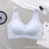 Novo Estilo Roupa Íntima Fina Sem Marcas Feminina Com Sensação Fresca Sem Aro de Aço Sutiã Tipo Regata Para Seios Pequenos Push-up Anti-queda Regata Feminina