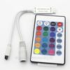 Mini Controlador 12V Tira de Luz Rgb Colorida 3528 5050 Módulo Ir Infrarrojo 24 Teclas Control Remoto 24 Teclas