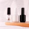 Atacado Frasco de Esmalte 15ml Frasco Vazio Redondo Várias Especificações Frasco de Vidro para Esmalte Frasco Preto à Prova de Luz para Cola de Esmalte