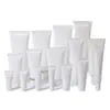 Tubo Suave Cosmético Pe, Tubo Suave de Plástico para Protector Solar, Botella Dispensadora de Muestra de Loción, Tubo Suave de Apretar con Tapa Flip-Top, Tubo Vacío