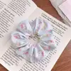 Flor Intestino Grueso Anillo para el Cabello Moda Nicho para Mujer Combinable Titular Accesorios Elegantes Cuerda para el Cabello para Niñas Adorno para la Cabeza Accesorios Exquisitos y Modernos