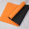 Tapete de Yoga Tpe de Doble Capa Bicolor Línea de Postura Espesor 8mm Ancho 61/80cm Tapete de Fitness Venta al Por Mayor Admite Logotipo