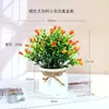 Planta em vaso estilo ins nórdico moderno minimalista escritório sala de estar ornamento de mesa decoração de casa arranjo de flores artificiais